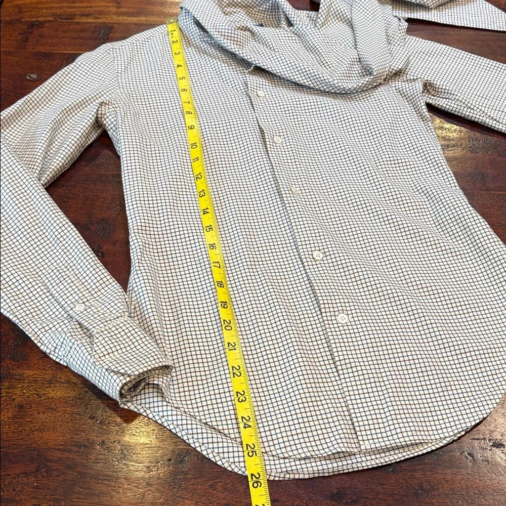 Vintage Ralph Lauren Button-Front Long Sleeve Top with Scarf size 2 Slim Fit - Picture 16 of 16